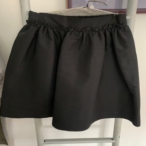 Black Mini Skater Skirt